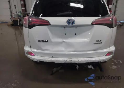 2018 Toyota Rav4 Hybrid Xle z USA, uszkodzony, nr VIN JTMRJREV5JD186982